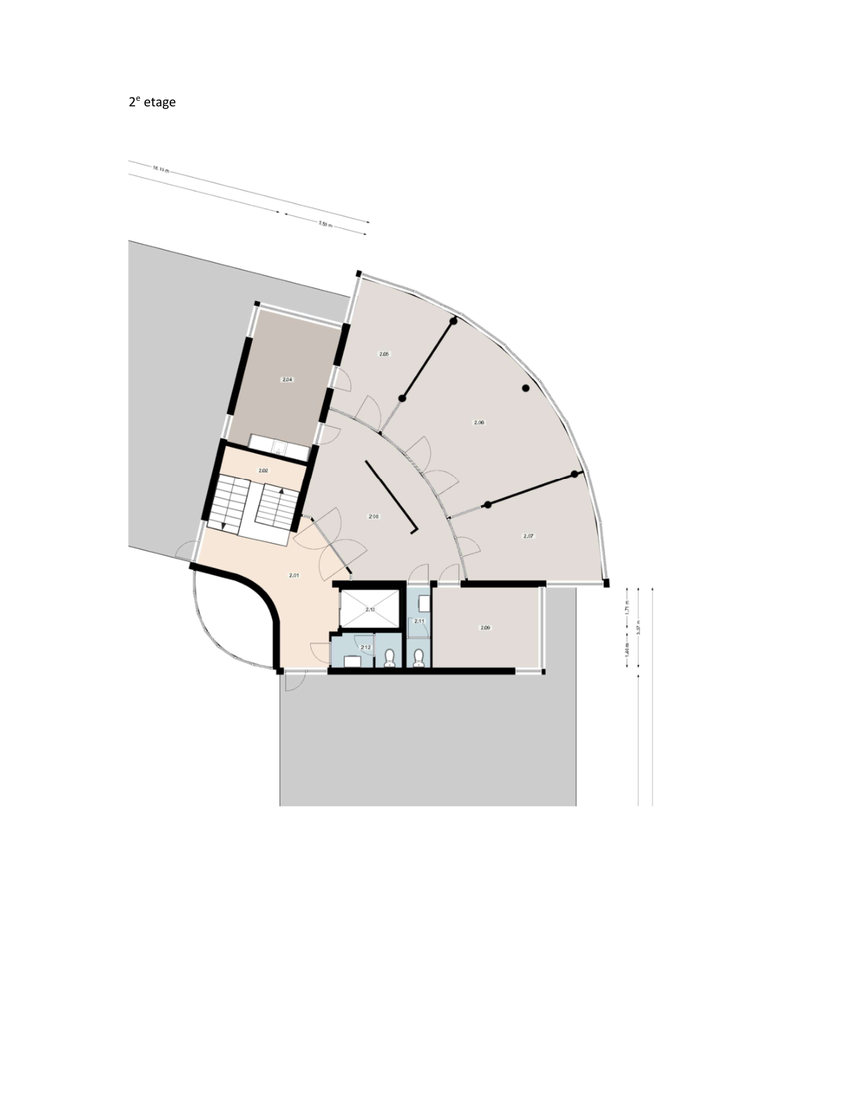 Plattegrond 2 van Zoom 2 in Assen