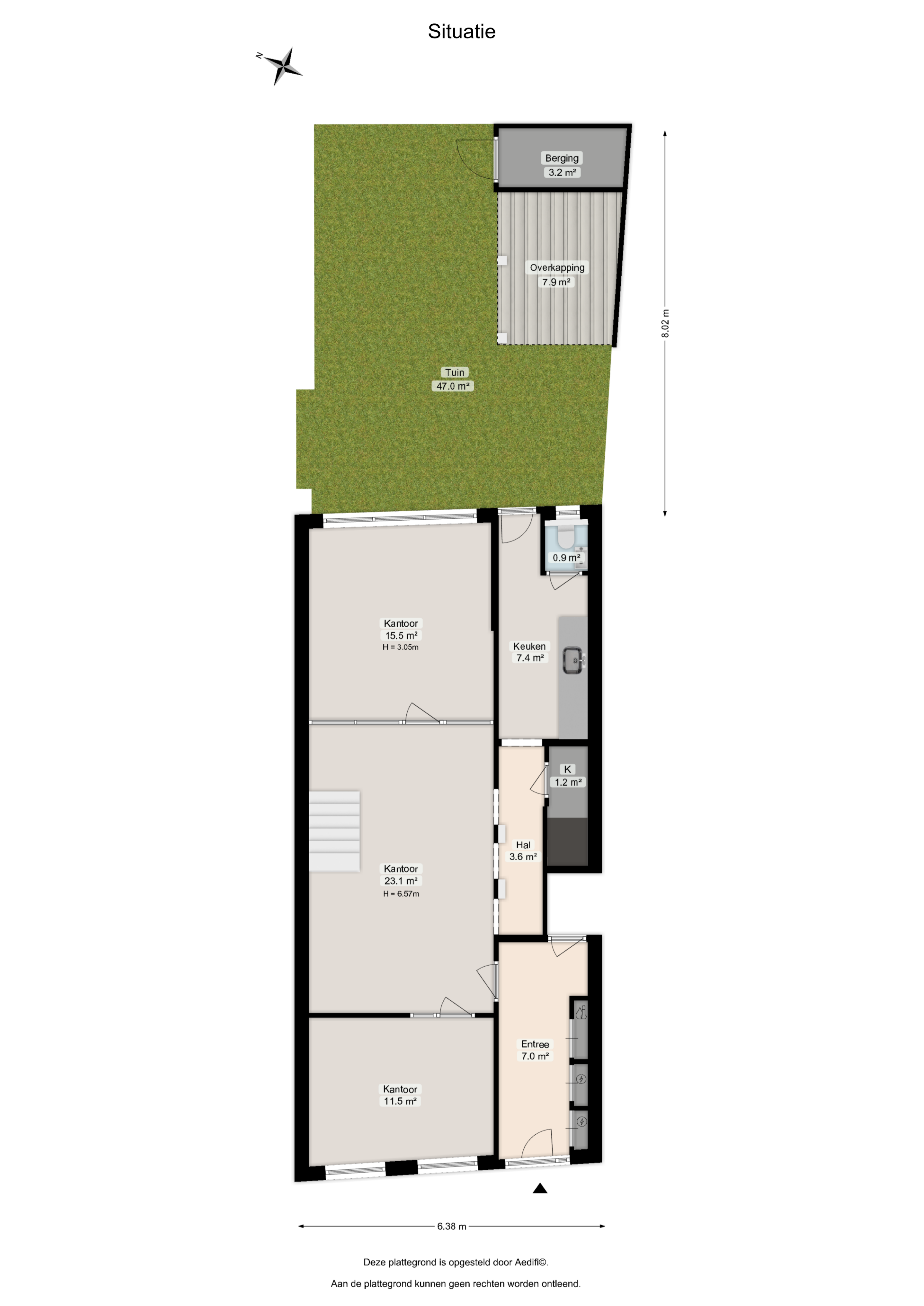 Plattegrond 11 van Herman Colleniusstraat 31 in Groningen